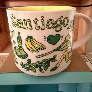 Starbucks RARE Santiago Dominican Republic 14oz mug.